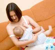 Hranjenje novorojenčku prsi