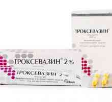 Mazilo (gel) kapsule (tablete) pri zdravljenju hemoroidov troksevazin