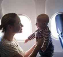 Potovanje z letalom z otrokom, je najboljši čas za to