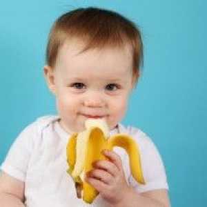 Banane in drugih živil na otroka z drisko