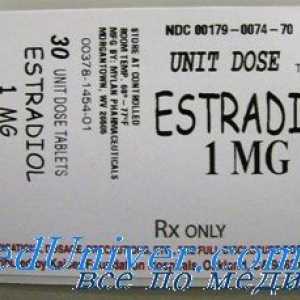 Estradiol, sinestrol, dietilstilbestrol. Mikrofollin, oktestrol, dienestrol