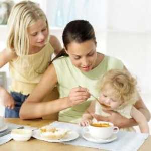 Kot otrok postopoma nauči jesti redne obroke