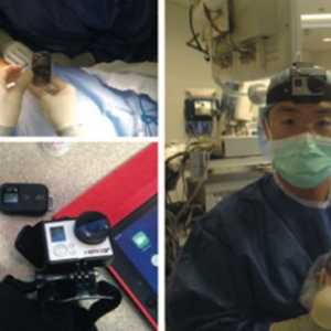 GoPro kamero za usposabljanje kirurgov