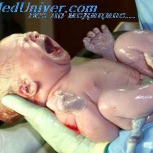 Prehod na spontano dihanje novorojenčka. Glajenje pljuča po porodu